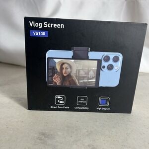 Vs100 Vlog Selfie Monitor Screen For Iphone And Android